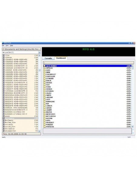 SOFTWARE NYO4.0 2015 Reset AirBag - INMO - Calculadora Kilometraje ODOMETRO