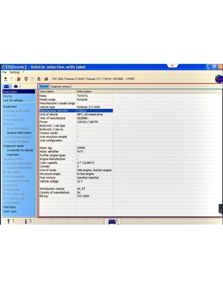 SOFTWARE Bosc ESI-Tronik Version 2013