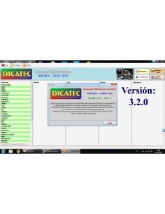 SOFTWARE Dicatec 3.2.0 NUEVO Esquemas Eléctricos Automotriz